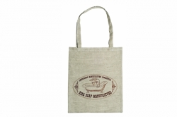 Текстильная сумка-торба с фирменным логотипом
